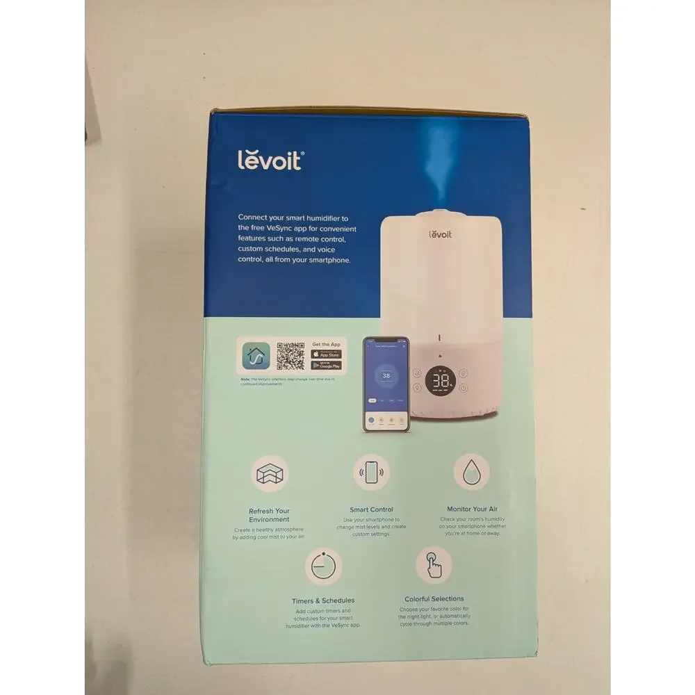 Levoit Smart Humidifier 3L Top Fill WiFi App Control Essential Oil Diffuser - Picture 3 of 4